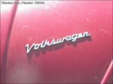 Emblème chromé Volkswagen de capot avant