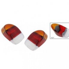 9706 Vitres de feu arrière européen orange/rouge/blanche (la paire) qualité B