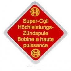 Autocollant de bobine Bosch Super-Coil (bobine bleue)